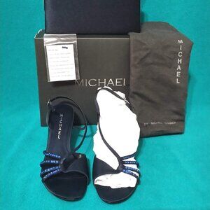 Michael sandals & clutch